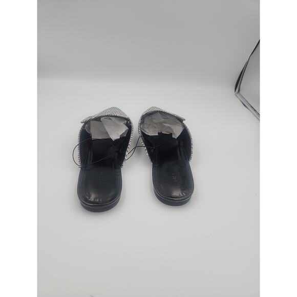 Forever 21 Black/white Tweed‎ Houndstooth Mules - Picture 3 of 5